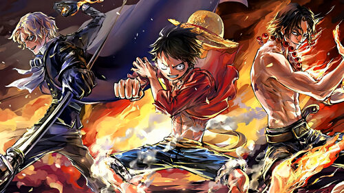 Luffy Sabo Ace One Live Wallpaper 00.83